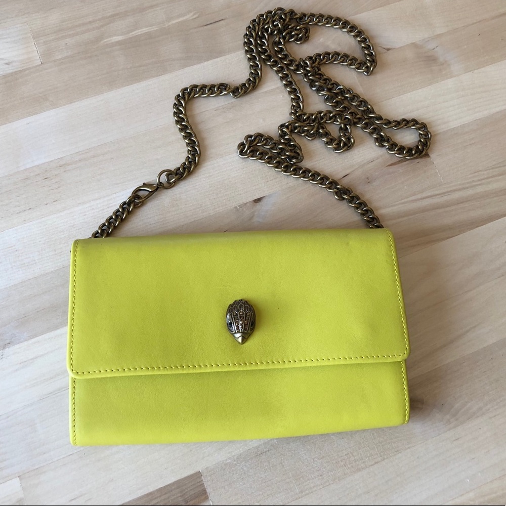 Kurt Geiger London leather crossbody bag